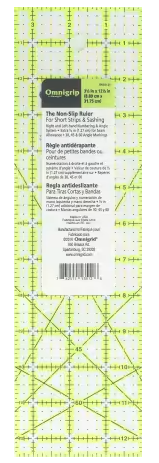 Omnigrip 3-1/2&quot; x 12-1/2&quot; Ruler