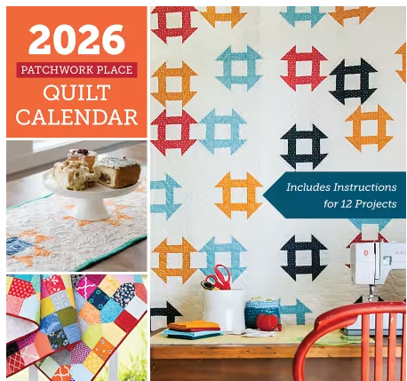 2026 Patchwork Place Quilt Calendar