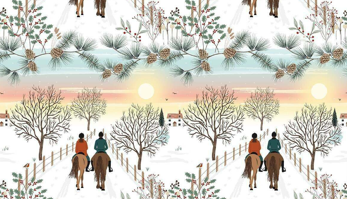 Christmas in the Country  - Winter Sunset 3650-02