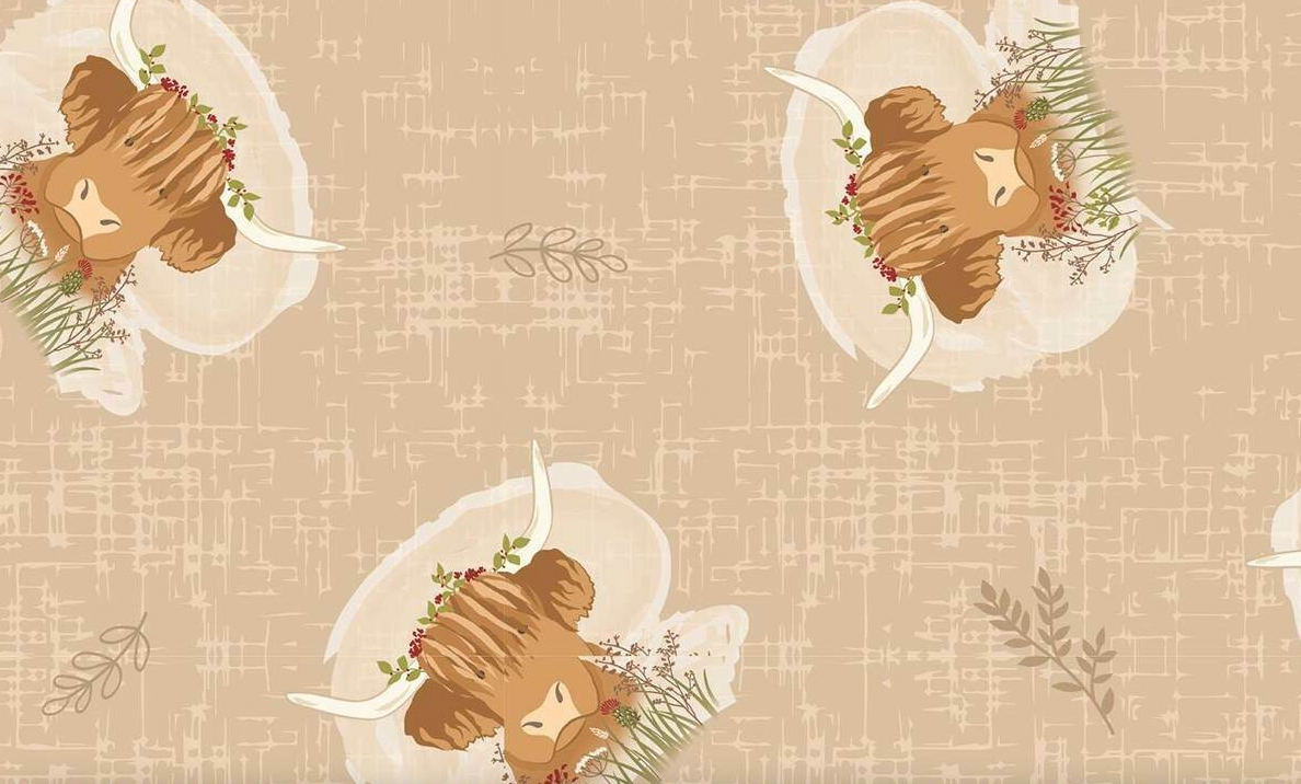 Highland Pastures - Highland Charm 3653-03