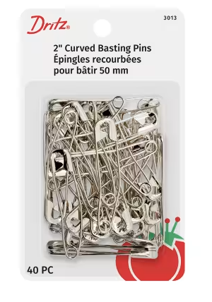 Curved Basting Pins 40pcs