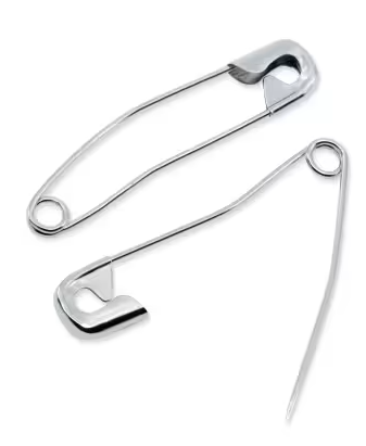 Curved Basting Pins 40pcs