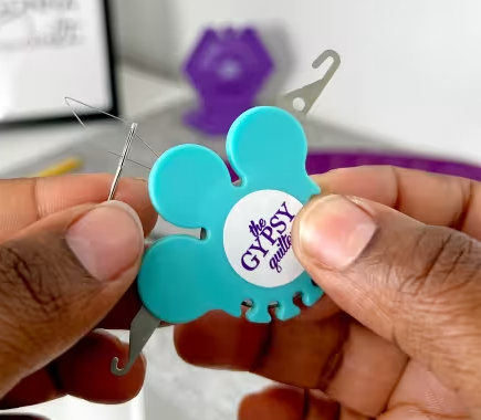 Gypsy Quilter - 3-in-1 Needle Threader with cutter