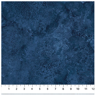 108" Wide ~ Stonehenge Flannel Wide Back - Navy 39302-490