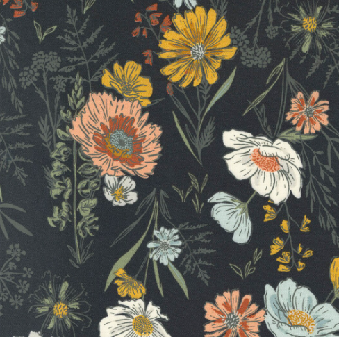 Fancy That Designs ~ Woodland and Wildflowers (Black)