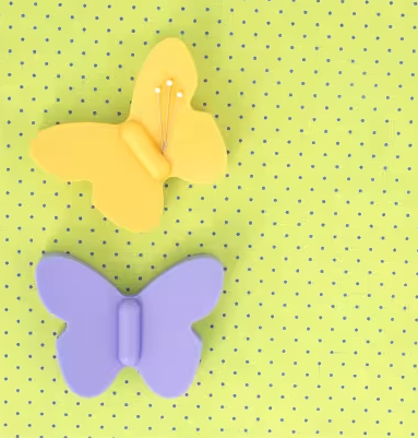 Butterfly Pin and Needle Magnet