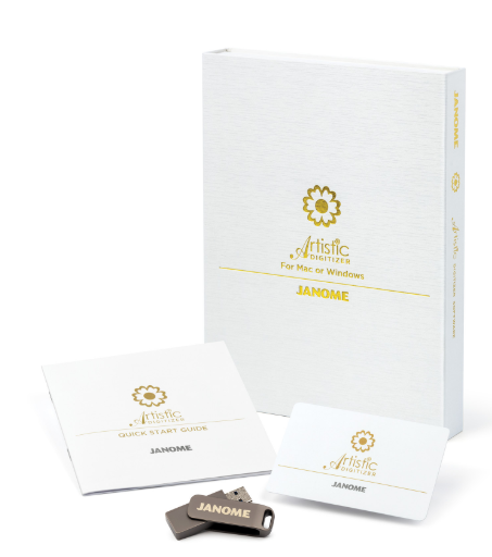 Janome Artistic Digitizer And Update for 2.0 software