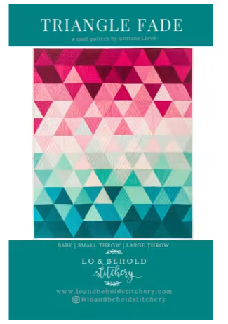 Triangle Fade Quilt Pattern