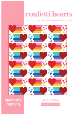Confetti Hearts Pattern