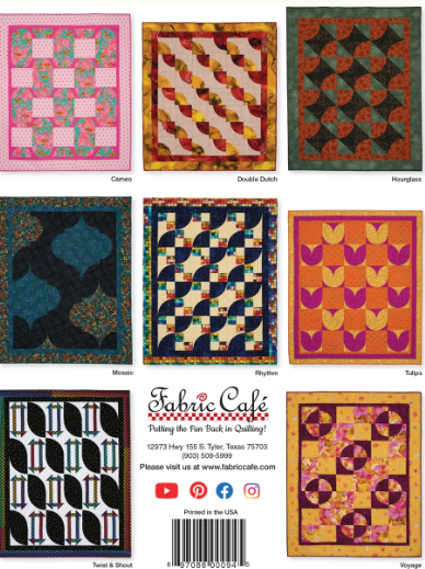 Curve Appeal with 3-yard Qults - Book