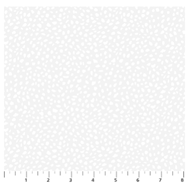Figo ~ Dovetail - White Pigment Spotty 92032-10
