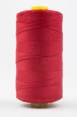 Wonderfil - Spagetti Solid 12wt Cotton Thread - 400m Bright Warm Red