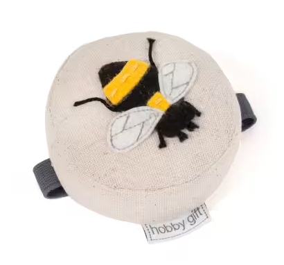 Wrist Pincushion - Bee Design