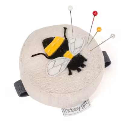 Wrist Pincushion - Bee Design