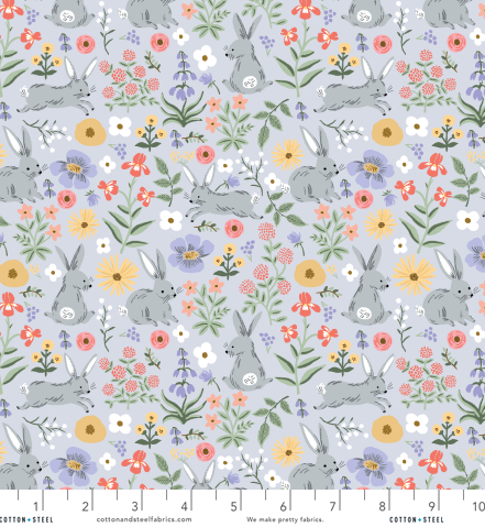 Rifle Paper Co. Easter II - Bunny Floral 1508-BL4