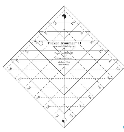 Tucker Trimmer II Ruler