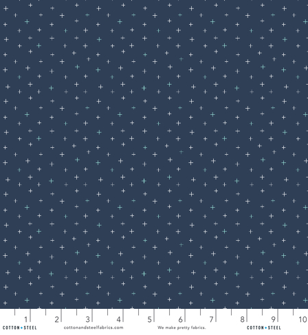 Cotton + Steel - Be Positive - This Night is Sparkling Fabric