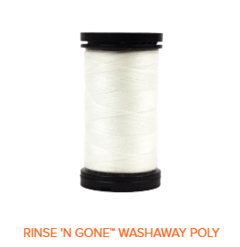 Wonderfil - Rinse n Gone Water Soluable Thread - 200yd White