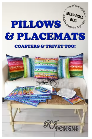 Jelly Roll Pillows & Placemats Pattern