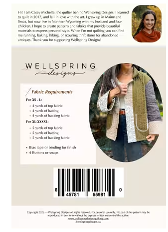 Quilted Chore Coat Pattern