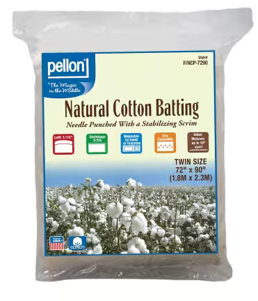 Pellon Natures Touch Batting - Twin 72in x 90in