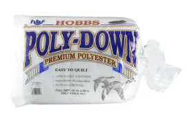 Hobbs Poly-down Bonded Batting - Full Size 81" x 96"