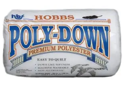 Hobbs Poly-down Bonded Batting - Full Size 81" x 96"
