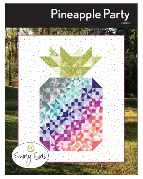 Pineapple Party Pattern 60" x 72"