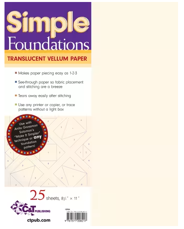 Simple Foundations Translucent Vellum Paper