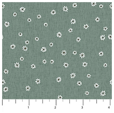 Cherry Orchard - Daisies in Green