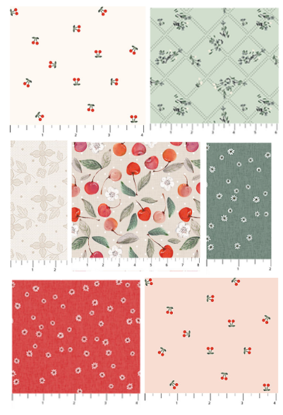 Cherry Orchard - 7 Fat Quarter Bundle