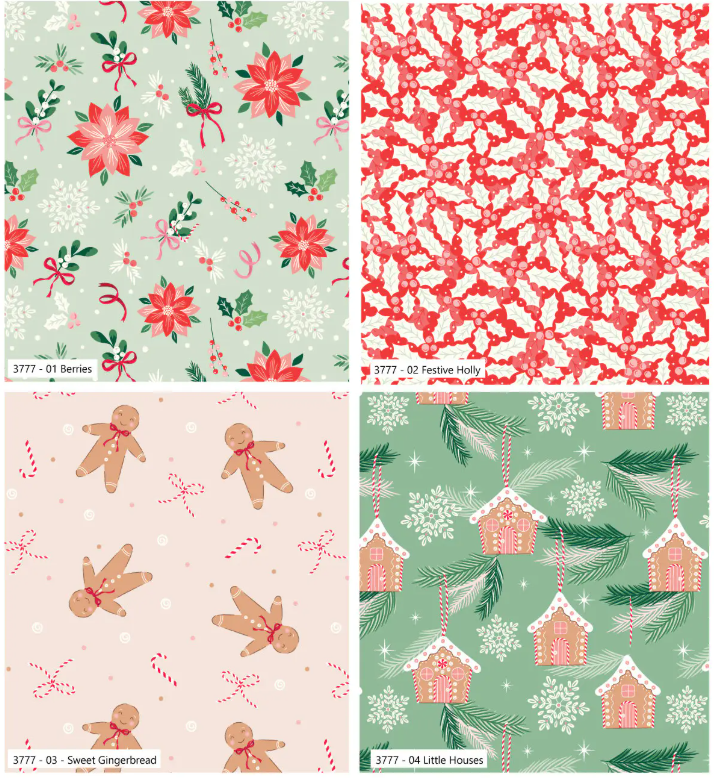 Baubles & Bows - 8 Fat Quarter Bundle