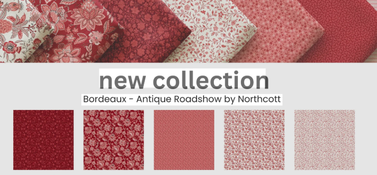Bordeaux - Antiques Roadshow ~ 10 Fat Quarter Bundle