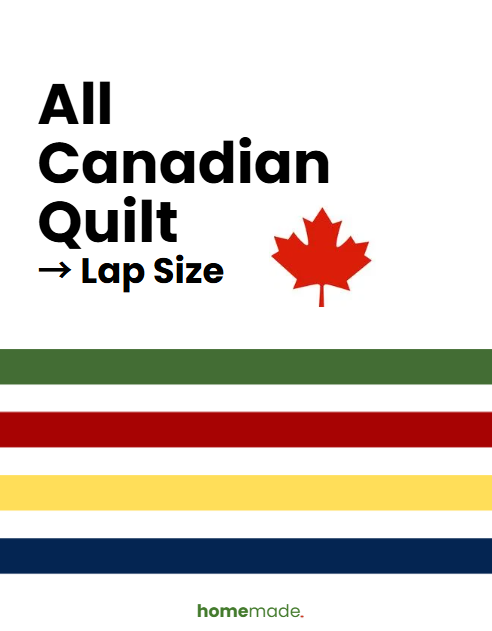 All Canadian Quilt Kit - Lap Size