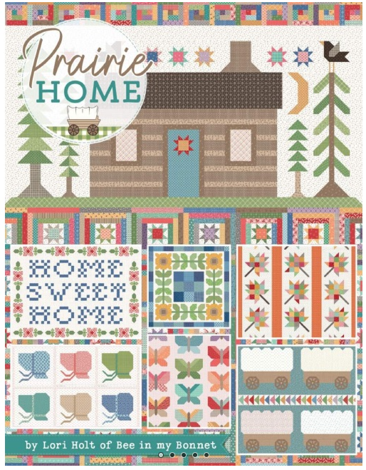 Prairie Home Quilt Book By Lori Holt of Bee in my Bonnet
