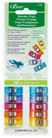 Sewing Clips - Bag of 10 clips