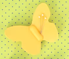 Butterfly Pin and Needle Magnet