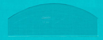 12" Arch Machine Quilting Ruler