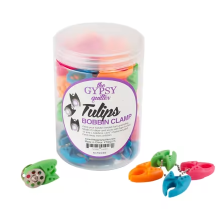 Tulip Bobbin Clamps - pack of 6