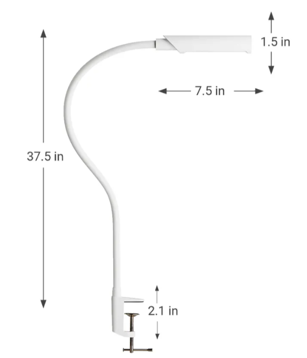 UberLightFlex 3100TL - Sewing Light with Clamp