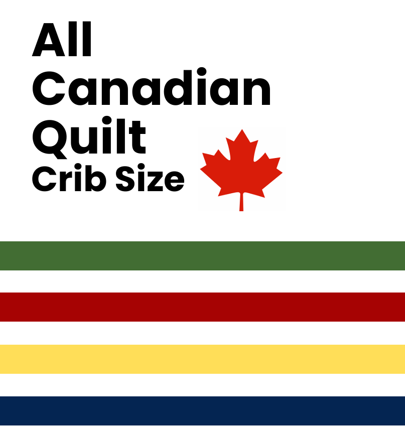 All Canadian Quilt Kit - Crib Size