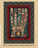 Advent Calendar Panel 36" x 42"