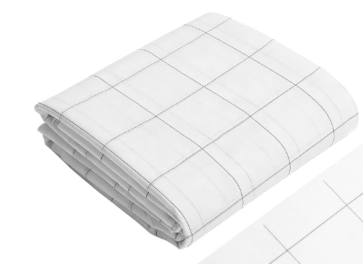 1" Quilter's Grid Fusible Stabilizer - on point - 45" wide