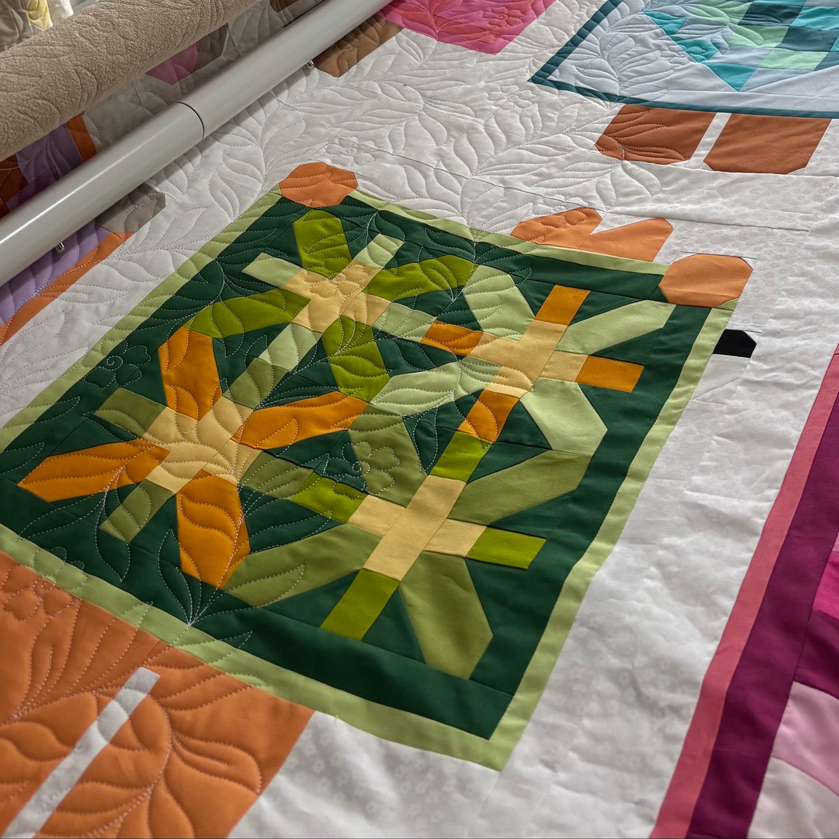 Block of the Month - Show & Tell Quilt