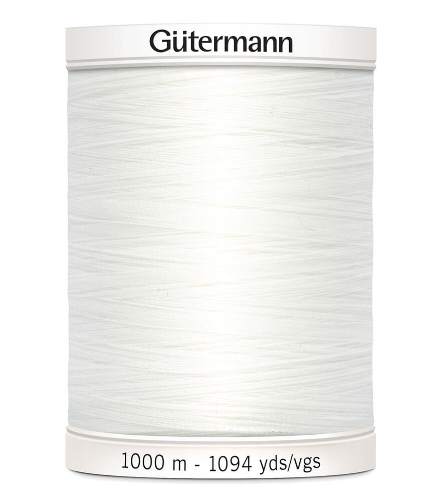 Gutermann Sew All Thread White