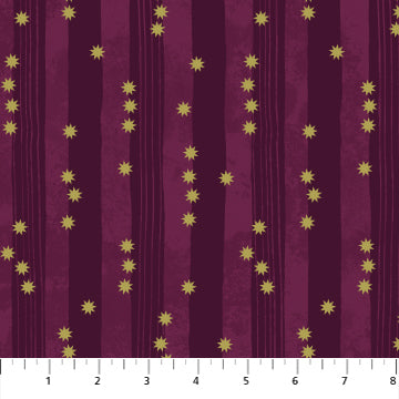 Bijou by Ghazal Razavi for Figo Fabrics - Strings Amethyst - 90483M-84