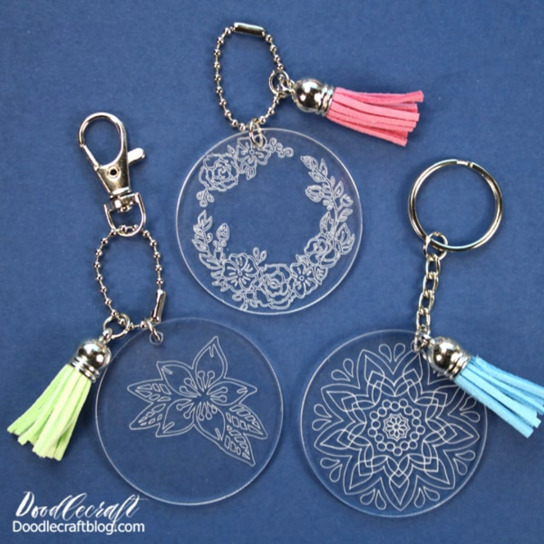 ADD-ON CLASS: Key Chain Engraving and Leather