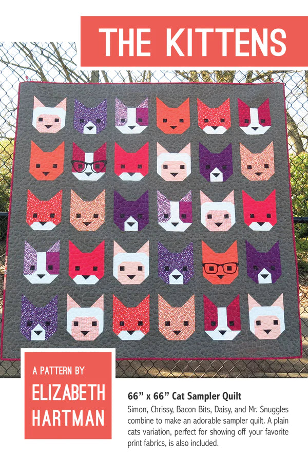 The Kittens - Pattern by Elizabeth Hartman