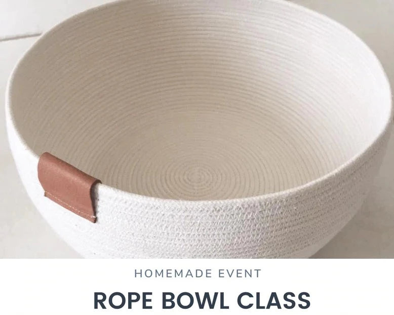 Rope Bowl Class &amp; Kit