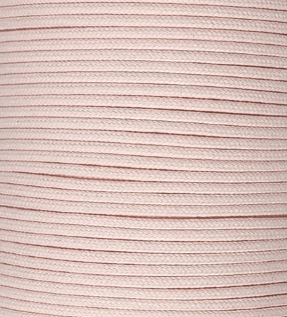 Braided Cotton Rope - Soft Pink 3/16th (5mm)